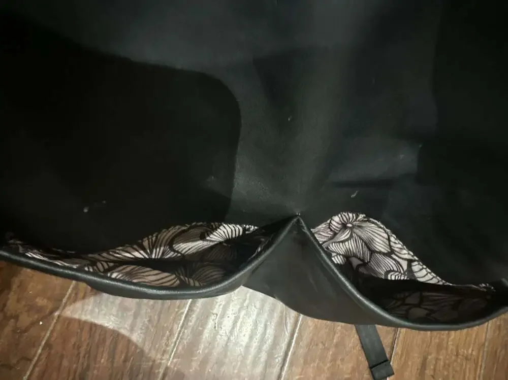 Petunia Pickle‎ Bottom Method Backpack in Black Matte Leatherette
